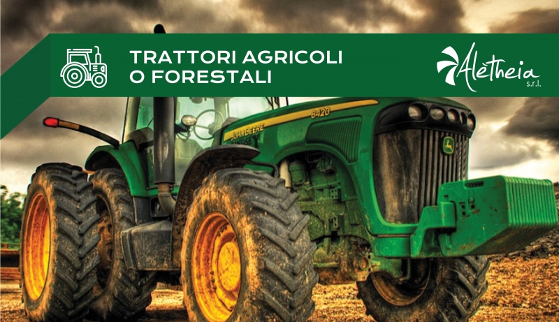 Abilitazione / Aggiornamento alla conduzione di trattori agricoli e forestali (cingoli e ruote)