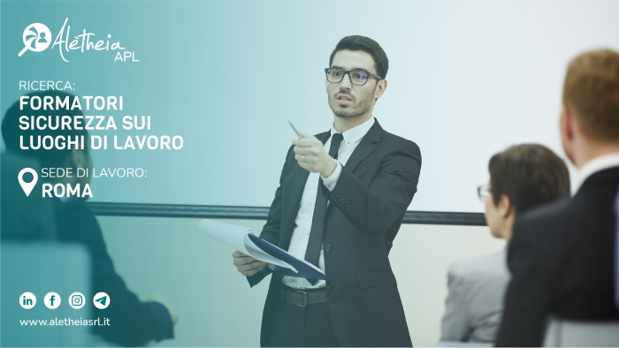 FORMATORI SICUREZZA SUI LUOGHI DI LAVORO