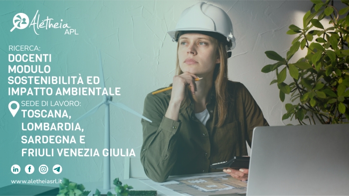 docente sostenibilit&agrave; ed impatto ambientale