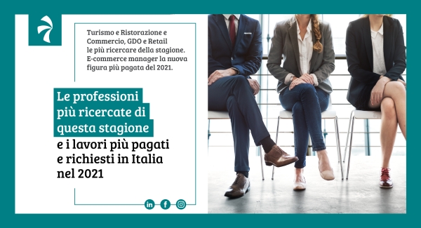 Le professioni più ricercate di questa stagione e i lavori più pagati e richiesti in Italia nel 2021